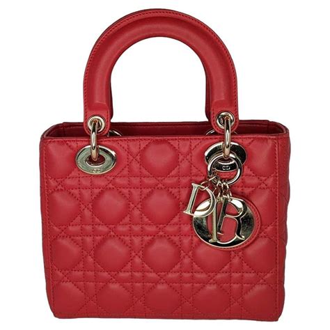 dior red pocket|dior red handbags.